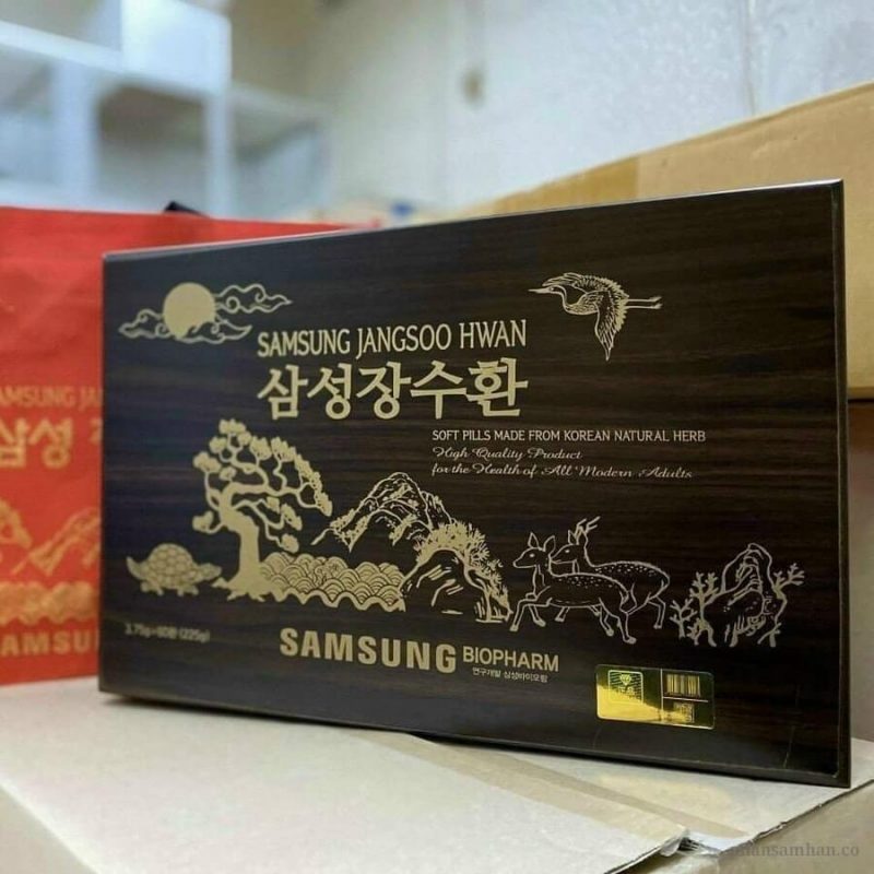 An Cung Ngưu Hoàng Hoàn Trầm Hương Samsung Jangsoo Hwan Hàn Quốc