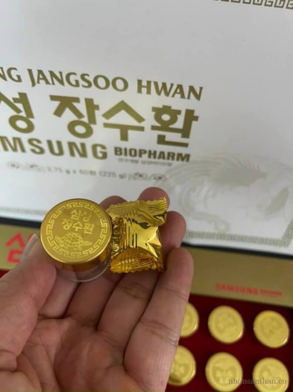 An Cung Ngưu Hoàng Hoàn Trầm Hương Samsung Jangsoo Hwan Hàn Quốc