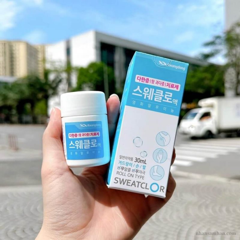 Lăn khử mùi Kwangdong Sweatclor 30ml Hàn Quốc